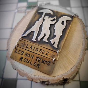 Laissez Les Bon Temps Rouler necklace
