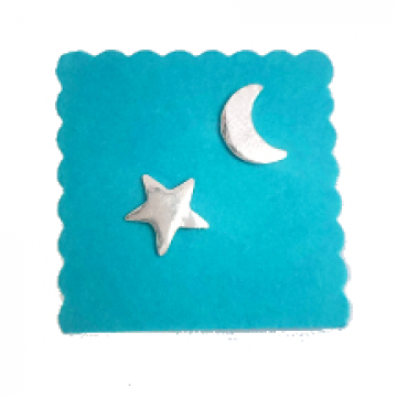 Star/Moon Studs